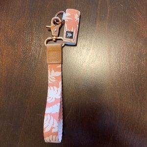 Thread wallets keychain and chapstick holder